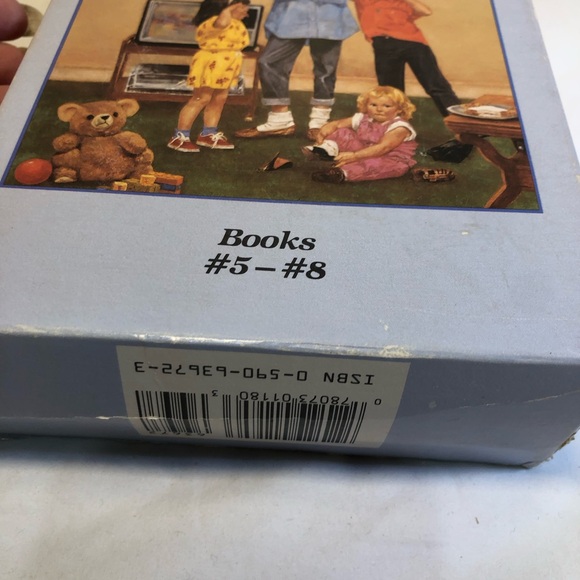 Vintage 1987 first edition Apple Paperbacks The Baby-Sitters Club Books #5-#8 - Picture 8 of 11